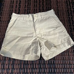 Patagonia Organic Cotton Stand Up Shorts in Size 32 Tan/Light Khaki Color